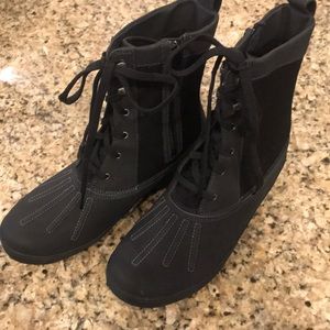 Clark’s duck hunter snow boots black size 9